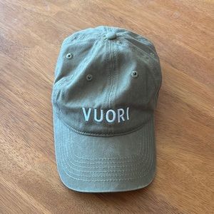 VUORI like new khaki baseball cap